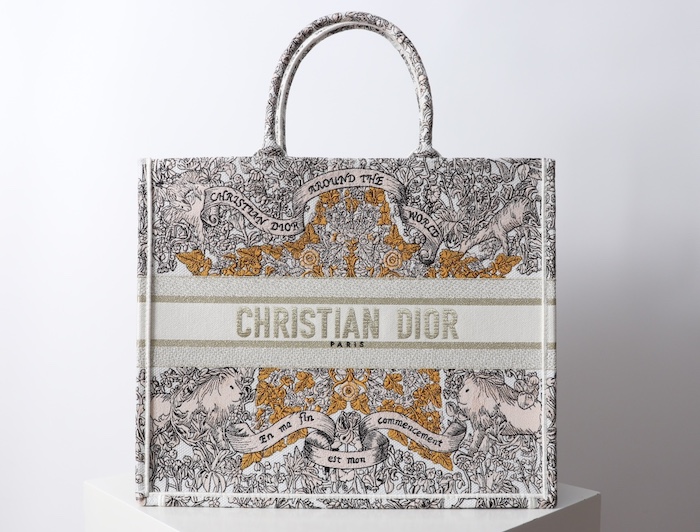 Elegant Dior Bag Replica in Replica Dior Around the World Book Tote Bag