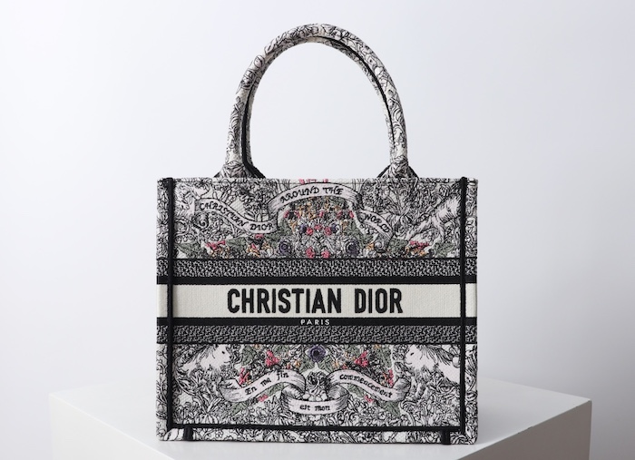 Elegant Dior Bag Replica in Replica Dior Around the World Book Tote Bag