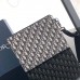 Replica Dior A5 Pouch Beige and Black Dior Oblique Jacquard