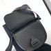 Replica Dior Mini Gallop Bag with Strap Black Grained Calfskin