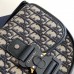 Replica Dior Mini Gallop Bag with Strap Beige and Black Dior Oblique Jacquard