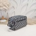 Replica Dior Toiletry Bag Beige and Black Dior Oblique Jacquard