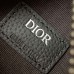Replica Mini Dior Scarab Bag Beige and Black Dior Oblique