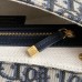 Replica Small CD Besace Bag Blue Dior Oblique Jacquard