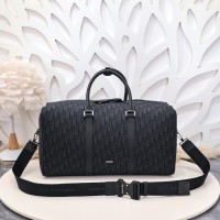 Elegant Dior Bag Replica in Classic Dior Lingot 50 Duffel bag black