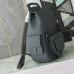 Replica Dior Maxi Gallop Backpack Deep Gray Grained Calfskin