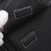 Replica Dior Saddle Backpack Black Grained Calfskin