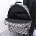 Replica Dior Safari Backpack Beige and Black Dior Oblique Jacquard