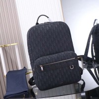 Replica Dior Safari Backpack Black Dior Oblique Jacquard
