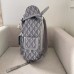 Replica Large Dior Hit The Road Backpack Dior gray CD Diamond Canvas