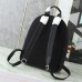 Replica Dior Saddle Zip Backpack Black Grained Calfskin