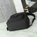 Replica Dior Saddle Zip Backpack Black Dior Oblique Jacquard