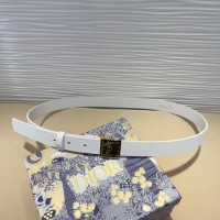 Replica Miss Dior Graffiti Belt white