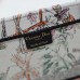 Replica Large Dior Book Tote White Multicolor Dior Herbarium Embroidery