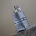 Replica Large Dior Book Tote Pale Blue and Black Miss Dior Allover Embroidery