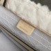 Replica Medium Dior Book Tote Beige Cannage Shearling
