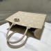 Replica Medium Dior Book Tote Powder Beige Macrocannage Calfskin