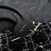 Replica Medium Dior Book Tote Black Cannage Tweed
