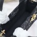Replica Mini Dior Book Tote Black Cannage Tweed