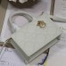 Replica Mini Dior Book Tote Latte Macrocannage Calfskin