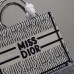 Replica Small Dior Book Tote White