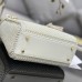 Lady Dior Micro Bag white 