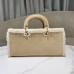 Dior Medium Lady D-Joy Shearling Bag