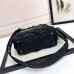 Replica Medium Lady D-Lite Bag Black D-lace Butterfly Embroidery With 3d Macrame Effect