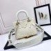 Replica Medium Lady D-Lite Bag White D-lace Butterfly Embroidery With 3d Macrame Effect