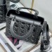 Lady Dior Bag black