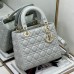 Medium Lady Dior Bag black