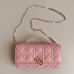 Replica My Dior Mini Bag Antique Pink Cannage Lambskin