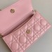 Replica My Dior Mini Bag Antique Pink Cannage Lambskin
