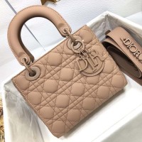 Elegant Dior Bag Replica in Classic Small Lady Dior My ABCDior Bag Beige