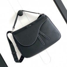 Elegant Dior Bag Replica in Classic Dior Saddle Soft Bag Black