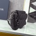 Replica Dior Saddle Triple Pouch Black Dior Oblique Jacquard