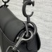 Mini Saddle Bag with Strap Black Ultramatte