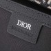 Replica Dior Mini Saddle Messenger Bag with Flap Beige and Black Dior Oblique Jacquard