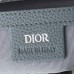 Replica Dior Mini Saddle Messenger Bag with Flap Deep Gray Dior Oblique Jacquard