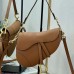 Replica Dior Saddle Bag with Strap Black