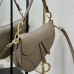 Dior Saddle Bag with Strap black