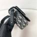 Replica Dior Saddle Messenger Bag Beige and Black Dior Oblique Jacquard