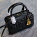 Elegant Dior Bag Replica in My Dior Mini Doctor Bag Black