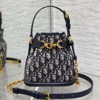 Replica Medium C'est Dior Bag Blue Dior Oblique Jacquard