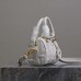 Replica Dior Groove 16 Mini Bag White Graphic Cannage Calfskin