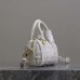 Replica Dior Groove 16 Mini Bag White Graphic Cannage Calfskin