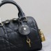 Replica Dior Groove 20 Bag Black Macrocannage Calfskin