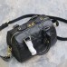 Replica Dior Groove 20 Bag Black Macrocannage Calfskin