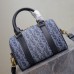 Replica Dior Groove 20 Bag Blue Denim Dior Oblique Jacquard