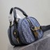 Replica Dior Groove 20 Bag Blue Denim Dior Oblique Jacquard